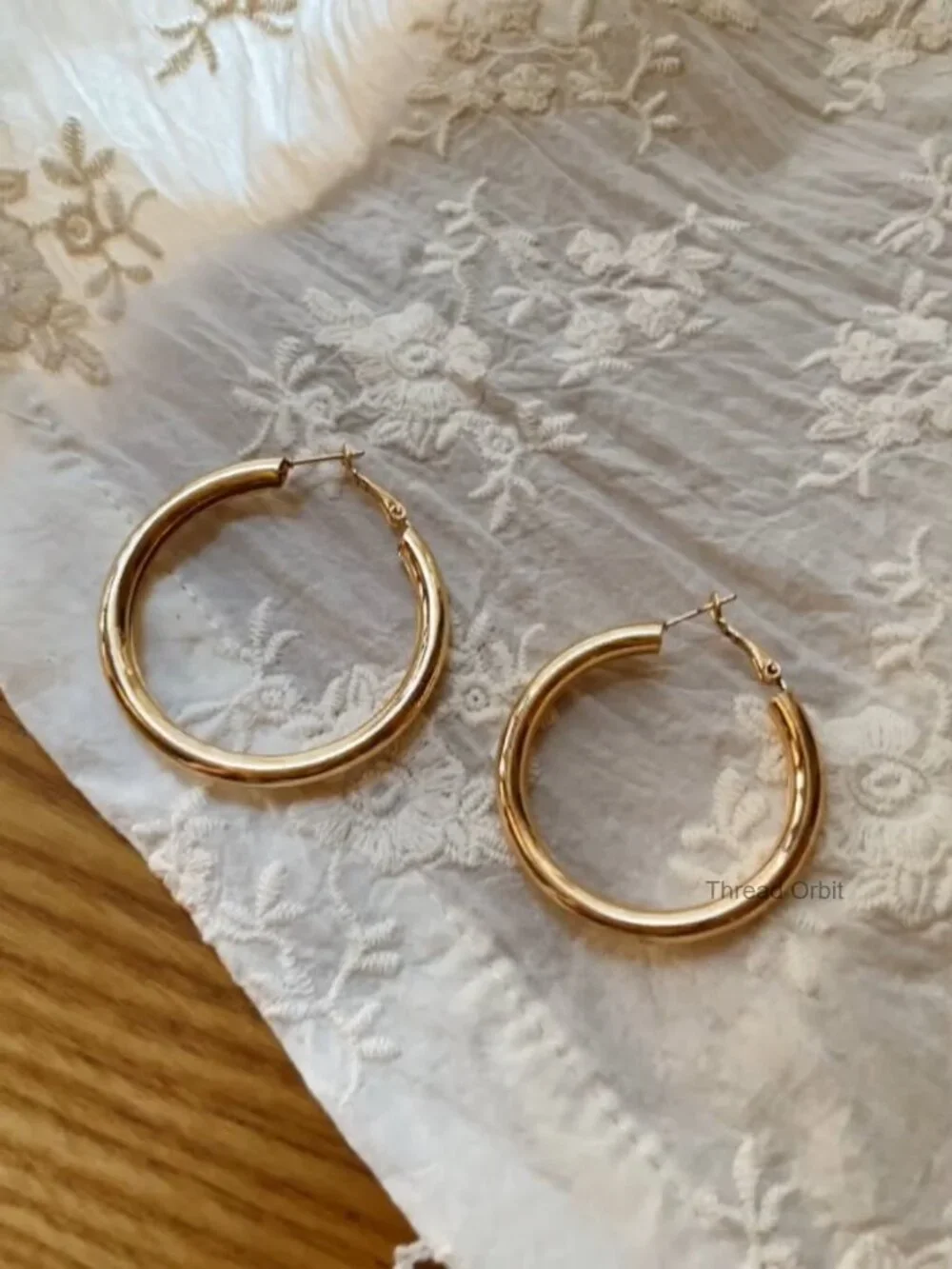 Lightweight Hypoallergenic Chunky Tube Hoop Earrings